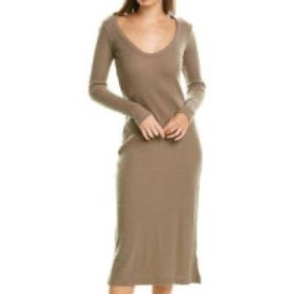 NEW WITH TAGS James Perse Scoopneck Dress size 3 large - Picture 3 of 14